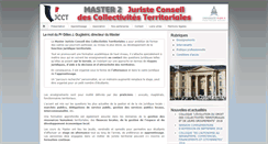 Desktop Screenshot of djt.u-paris2.fr