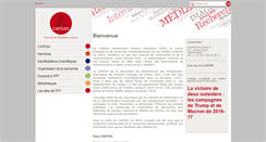 Desktop Screenshot of carism.u-paris2.fr