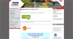 Desktop Screenshot of cio.u-paris2.fr
