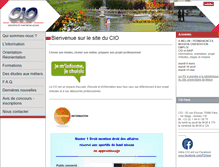 Tablet Screenshot of cio.u-paris2.fr