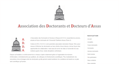 Desktop Screenshot of amdf.u-paris2.fr