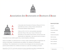Tablet Screenshot of amdf.u-paris2.fr